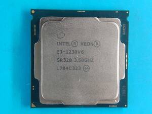 Intel Xeon E3-1230V6 動作未確認※動作品から抜き取り 26620090514