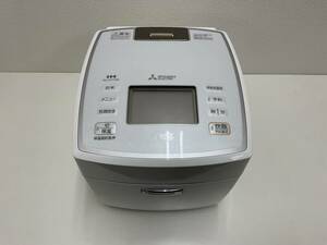 【A096】中古品　MITSUBISHI　三菱IHジャー炊飯器　NJ-VV109‐Ｗ　ホワイト　1.0L　2018年製　動作確認済