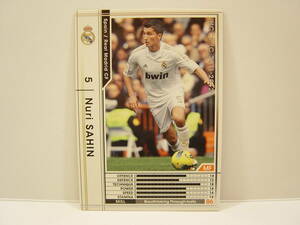 ■ WCCF 2011-2012 EXTRA 白 ヌリ・シャヒン　Nuri Sahin 1988 Turkey　Real Madrid CF 11-12 EX エクストラキャンペーン