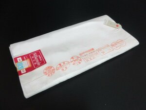 1円 良品 正絹 紬 高級反物 白生地 羽二重胴裏地 初絹 三枚分 高級反物 長さ2590cm 未使用【夢職】★★★