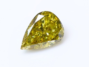 【１００円～】0.693ｃｔ 天然ダイヤ FANCY DEEP BROWNISH GREENISH YELLOW（ナチュラルカラー）SI2 PSカット