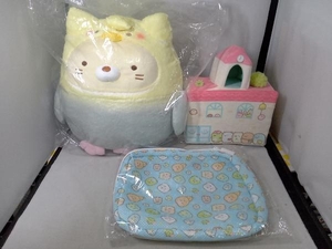 未開封品あり すみっコぐらし ことりっコぬいぐるみ おべんきょうすみっコハウス てのりぬいぐるみ メッシュポーチ 9点セット