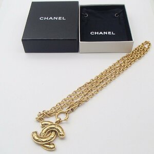 ◎CHANEL シャネル ネックレス / ヴィンテージ　ココ ココマーク アクセサリー 箱◎KI