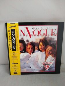 L8540 LD・レーザーディスク　En Vogue / アン・ヴォーグ　BORN TO SING / ボーン・トゥ・シング