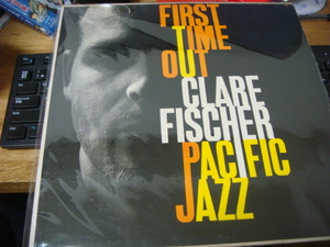 CLARE FISCHER FIRST TIME OUT 米盤 PacificJazz PJ-52 mono LP　深溝 コーティングジャケット　クレア フィッシャー