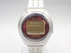 UH-R151《1円》《レア》CASIO カシオ CASIOTRON　カシオトロン 04-503 デジタル メンズ アンティーク 動作未確認 社外バンド