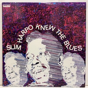 ★即決 BLUES Slim Harpo / Slim Harpo Knew The Blues EXC-8013 ur1768 米オリジナル スリム・ハーポ