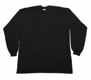 L PRO5 プロファイブ プレーン 無地 ロングTシャツ 長袖 ブラック 黒 サイズ:L 大きいサイズ USサイズ アメージング 服 ロサンゼルス LA
