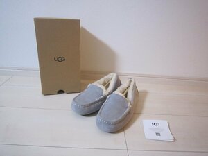 未使用！UGG アグ スリッポン W ANSLEY アンスレー レディース 24cm 1106878 ライトグレー