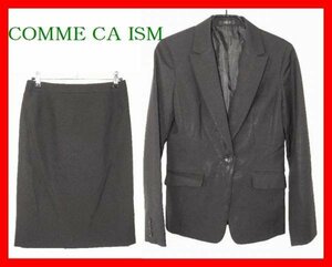 1999円COMME CA ISM コムサイズム スカートスーツ S 黒