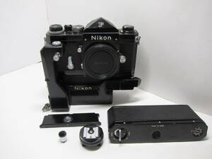 Nikon F アイレベル ブラック (モータードライブ F-36付き) ■希少■ 10679 