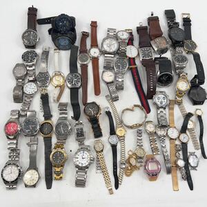 まとめ売り ファッション メーカー ブランド 腕時計 Paul Smith Nixon DIESEL FOSSIL TECHNOS ELGIN SWISS MILITARY D&G 色々 50本