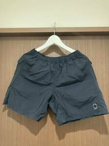 山と道 ハーフパンツ ブラック ナイロン 短パン 黒 ショートパンツ ショーツ 5-Pocket Shorts 5ポケットショーツ