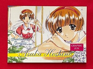 センチメンタルグラフティ トレーディングカード 双子座 星野明日香 初版 バンプレスト 非売品 1997年 当時モノ 希少　A10702