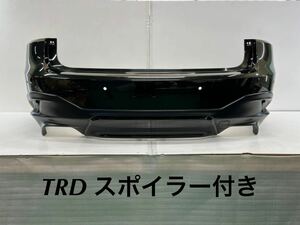 50805 TRD リアスポイラー 付き レクサス IS Fスポーツ ASE30 前期 純正 リアバンパー 217 52159-53220 MS343-53001 52108-GE300