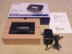 SONY TCD-D8 DAT WALKMAN 美品 一部動作確認済み 付属品あり Digital Audio Tape Corder