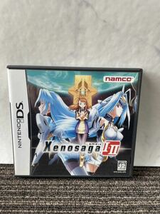 Nintendo 任天堂 DS ゼノサーガ Ⅰ・Ⅱ Xenosaga ゲームソフト カセット ナムコ NAMCO ロールプレイング RPG 箱 説明書付き 動作未確認。
