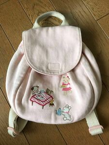 美品 ファミリア 鞄 リュックサック 女の子