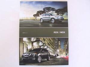 新型アキュラACURA　RDX　2010-2013年モデルUSAカタログ