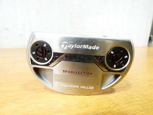 ■TaylorMade テーラーメイド パター MULLEN TP COLLECTION 全長約86.5cm ヘッドカバー付き 美品＠120