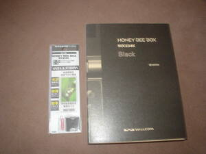 【未使用品】Y!mobile HONEY BEE BOX KYOCERA 黒 WX 334K PHS携帯電話 おまけ付き
