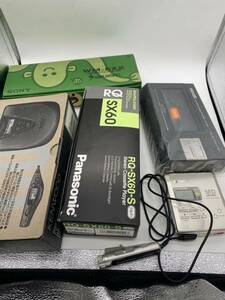 ウォークマン　ステレオカセットプレイヤー　CDプレイヤーまとめて　Panasonic maxell sony kenwood dpc-971 rq-sx60 wm-ex2他