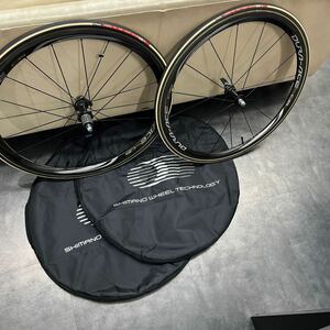 新品タイヤSHIMANOシマノ DURA-ACE デュラエース WH-9000-C35-TU（チューブラー） 前後セット 11速ホイールバッグクイックリリース付き！