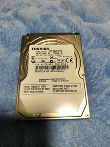 東芝製　ジャンク　 320GB　TOSHIBA　2.5インチ　HDD　ハードディスク