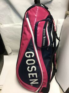 GOSEN テニスラケットバッグ 6本収納可能 ゴーセン