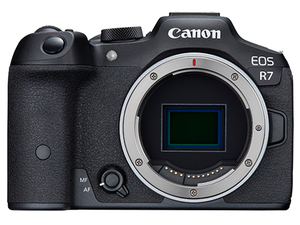 【2日間から~レンタル】Canon EOS R7 ボディ ミラーレス カメラ 3250万画素4K(EFアダプタ＆SDXC64GB＆予備B付)【管理CB08】