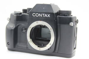 【返品保証】 コンタックス Contax RX ブラック ボディ s5584