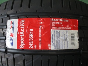 GTラジアル スポーツアクティブ GTRadial SPORTACTIVE 245/35 R19 93Y サマータイヤ 新品4本セット（2021年製）
