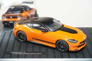 KYOSHO 京商 1/43 Nissan 日産 フェアレディZ カスタマイズド・エディション オレンジ×ブラック KWAM002204