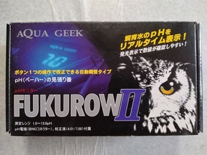 【未開封】AQUA GEEK FUKUROW Ⅱ PHモニター アクアギーク フクロウ2 測定器 水質チェック