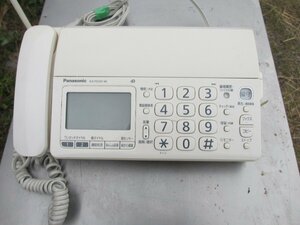 panasonic-FAX付：デジタル電話機：ホワイト：子機無し：中古良品