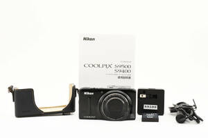 ★良品★ Nikon ニコン COOLPIX S9500 クールピクス コンパクトデジタルカメラ マットブラック #1252