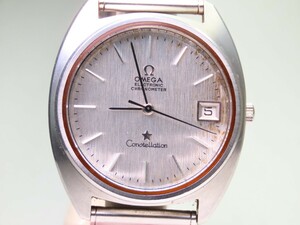 ■♪価格高騰! 資産価値！稼働 電池新品高級超レア！ビンテージ！ OMEGA オメガ Constellation コンステレーション ELECTRONIC f300Hz音叉2