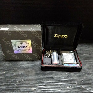 2000個限定品 天然ダイヤモンド入りzippo 新トラ オイルタンク付 ZIPPO ジッポー LIMITED