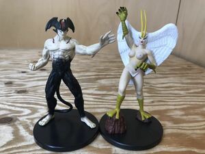 mA 60 デビルマン フィギュア 2点 セット シレーヌ DEVILMAN ※写真7枚目の赤丸部分のパーツが取れそうです。キズや汚れあり。現状品。