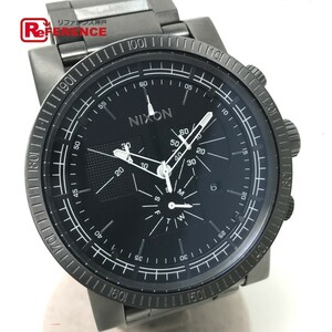 NIXON ニクソン NA154632 メンズ腕時計 マグナコン 腕時計 SS ブラック クオーツ クロノグラフ メンズ
