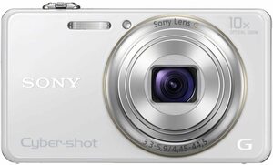 ソニー SONY Cyber-shot WX100 (1820万/光学x10) ホワイト(中古品)