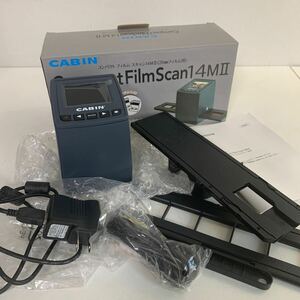 CABIN コンパクトフィルムスキャン14MⅡ 35mmフィルム用 フィルムスキャナー 説明書 箱付き 現状品