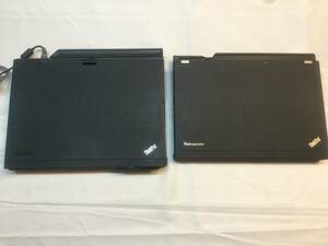 ♪ジャンク 2台セット ThinkPad X230Tablet & X220 ベース付