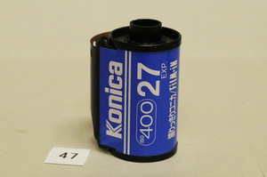 ｗ４７　フィルム　(Konica 400-27EX)未使用期限切れ品　定形外郵便発送可