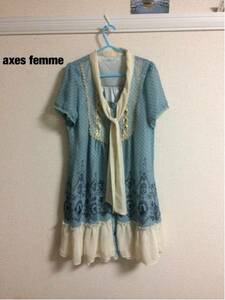 axes femme アクシーズファム ワンピース ディズニー コラボ