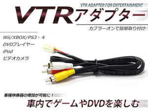 【メール便送料無料】 VTR入力アダプター ダイハツ NSCT-D62D（N161） 2012年モデル 外部入力 ディーラーオプションナビ用