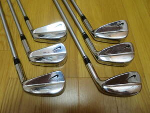 NIKE TOUR BLADE IRON KBS C-TAPER 120S 5I-9I,PW / ナイキ ツアー ブレード アイアン ＫＢＳ Ｃテーパー １２０S ６本セット 【良品】