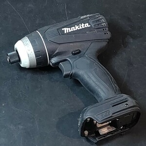 動作良好！ 中古品 マキタ makita 18V 充電式4モードインパクトドライバ TP141D 黒 本体のみ コードレス