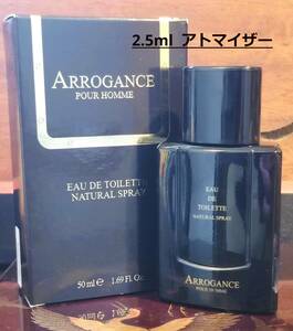 男 香水 Arrogance Pour Homme - 2.5ml Spray