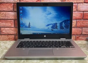 1円～ ●HP PROBOOK 645 G4 / Ryzen 3 2300U (2.00GHz) / メモリ 8GB / NVMe SSD 256GB / 14型 HD (1366×768) / Windows10 Pro 64bit